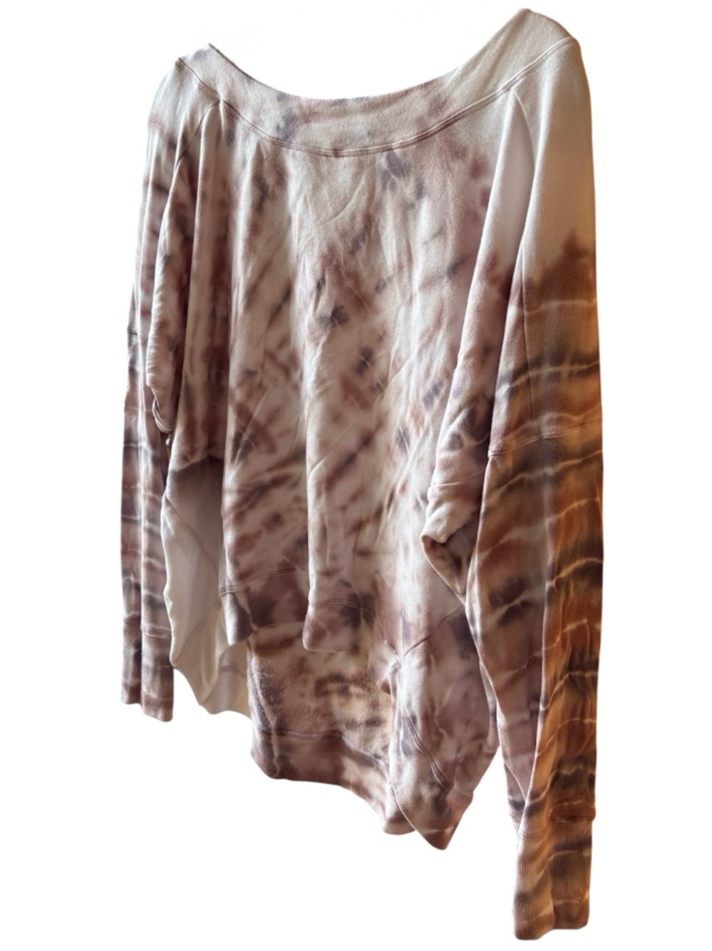 River + Sky Scoop Neck Tie-Dye Pullover Sweatshirt - Large